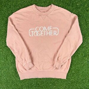 Goodfellow-co Women's Pink and Tan Sweatshirt